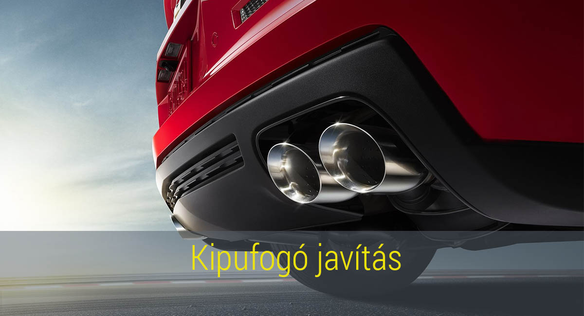 kipufogó csere